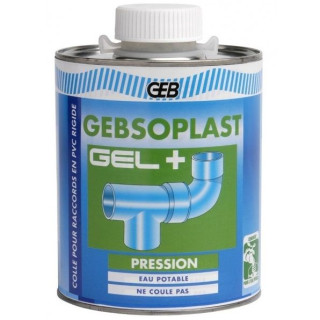 Клей для труб ПВХ Gebsoplast GEL+, 1 л