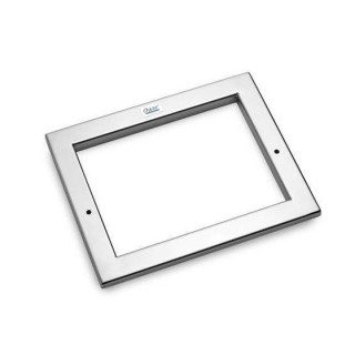 Декор. рамка из нерж. стали Stainless steel cover STD ProfiSkim Wall 100