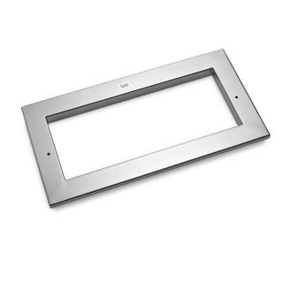 Декор. рамка из нерж. стали Stainless steel cover WM ProfiSkim Wall 100