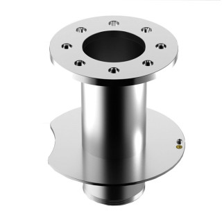 Male-flange floor/wall fitting tz-200